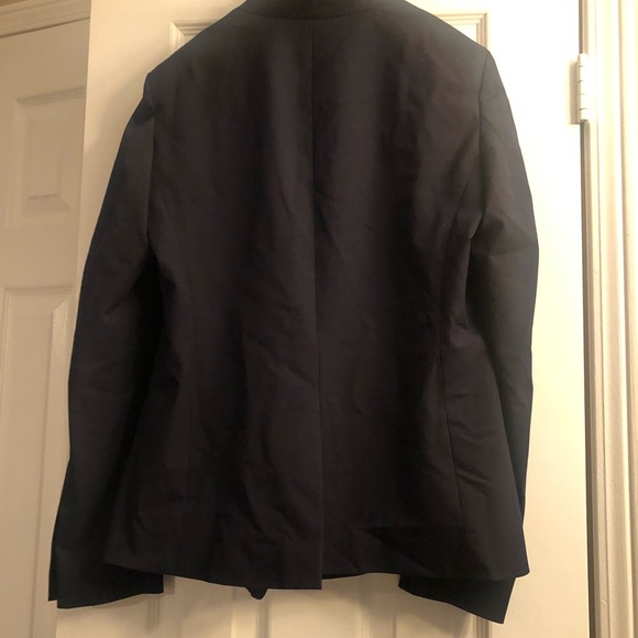 Ann Taylor Navy Blazer Worn Once - Picture 3 of 4